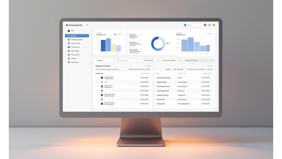 Dashboard semplificata con barre di progresso e icone di stato per tracciare i feedback inviati dall'utente.