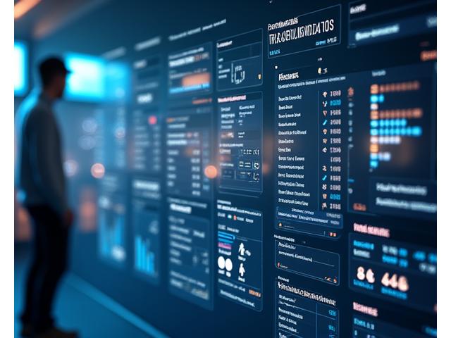Interfaccia utente dinamica che mostra un engine di raccomandazioni personalizzate con visualizzazioni di dati e suggerimenti sullo stile di vita.
